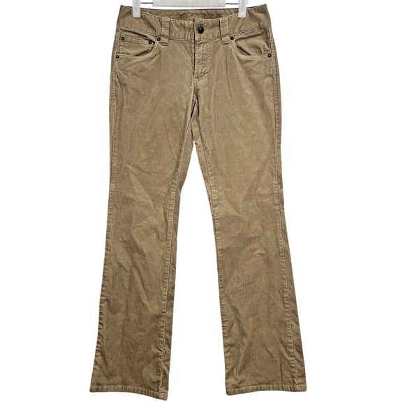 Tommy Hilfiger Pants - Tommy Hilfiger Tan Corduroy Bootcut Pants Womens 2 Khaki Academia 90s Y2K Earthy
